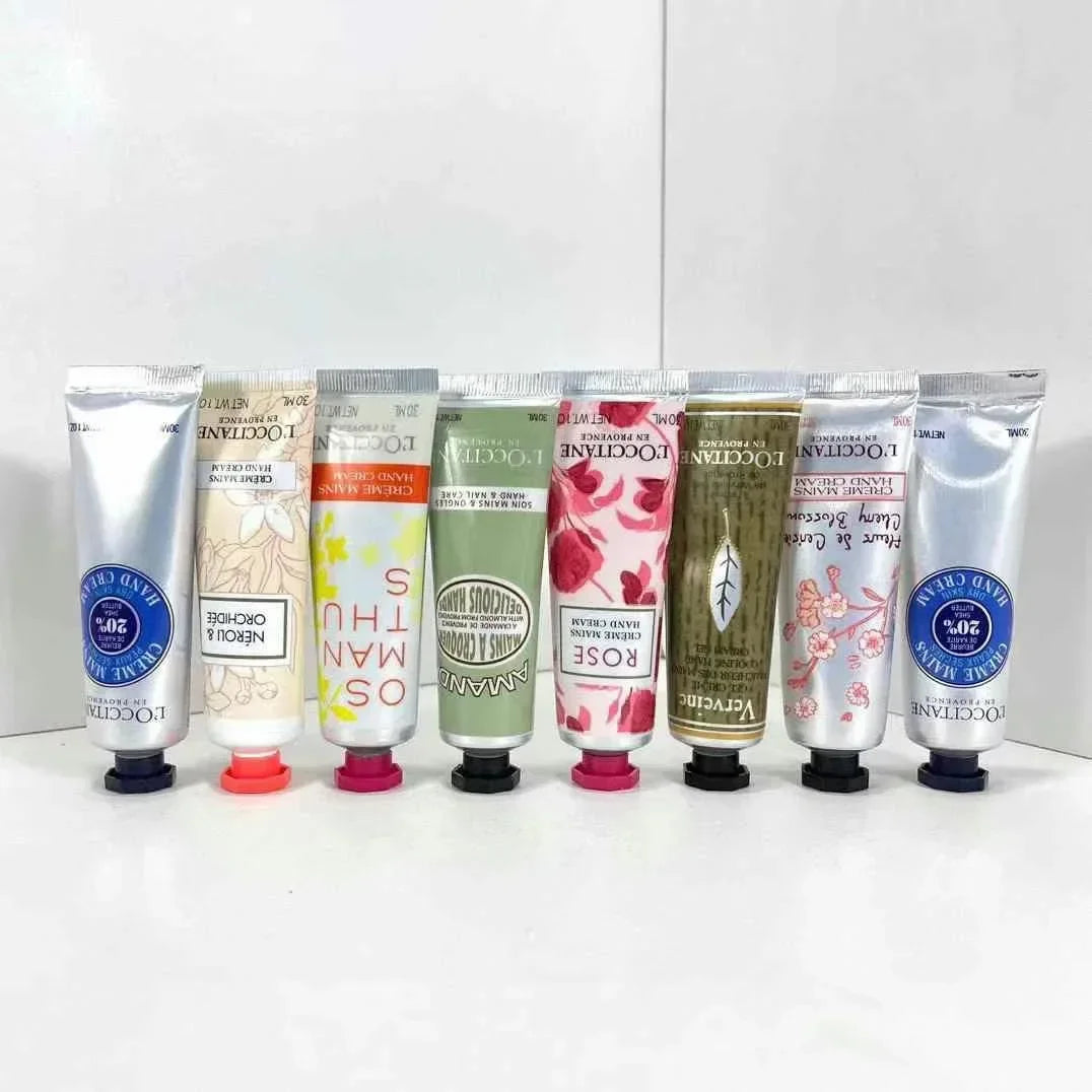 Moisturizing Hand Cream Eight Gift Box Set Moisturizing Whitening Skin Care Natural Fragrance Tender Hand Cream